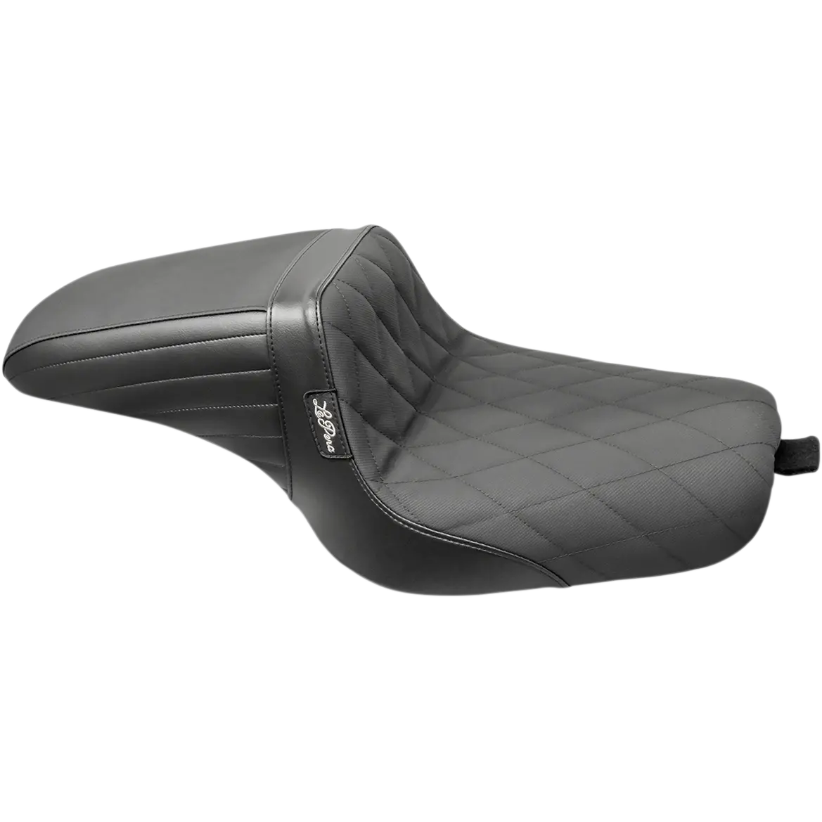 Le Pera Kickflip Seat - Diamond W/ Gripp Tape - Black (Lk-596Dmgp) Sportster 10-22 1