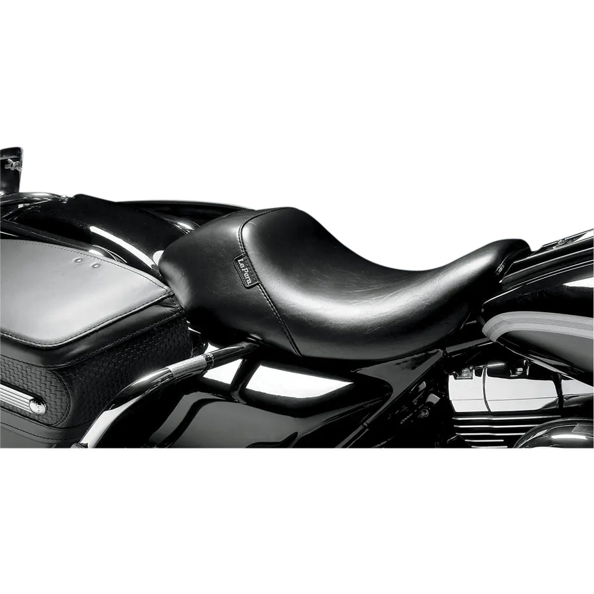 Le Pera Bare Bones Up-Front Solo Seat - Black (Lku-005) Touring 08-23 1