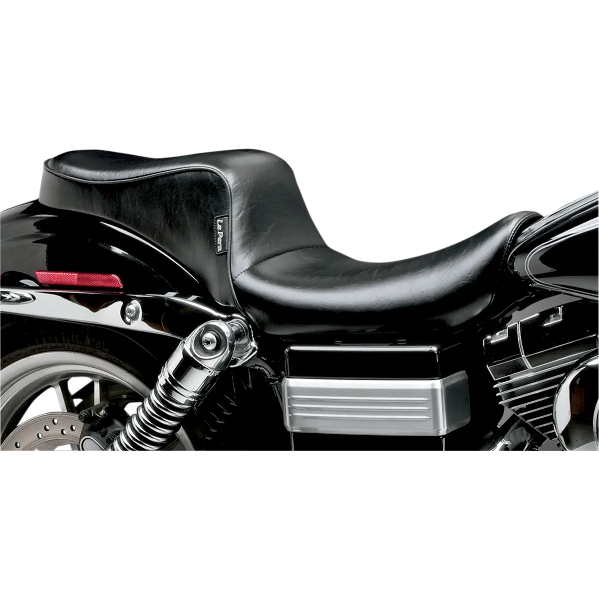 Le Pera Cherokee Seat - Smooth - Black (Lk-021) Dyna 06-17 1