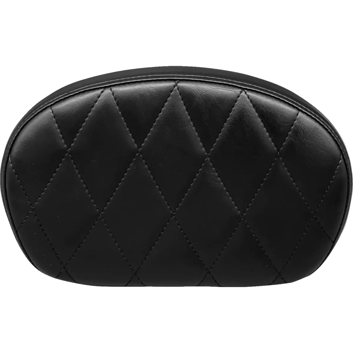 Le Pera Sissy Bar Pad - Medium - Diamond - Shiny Black (L-Sbp02dm-Sh) Touring, Cvo, Softail 1