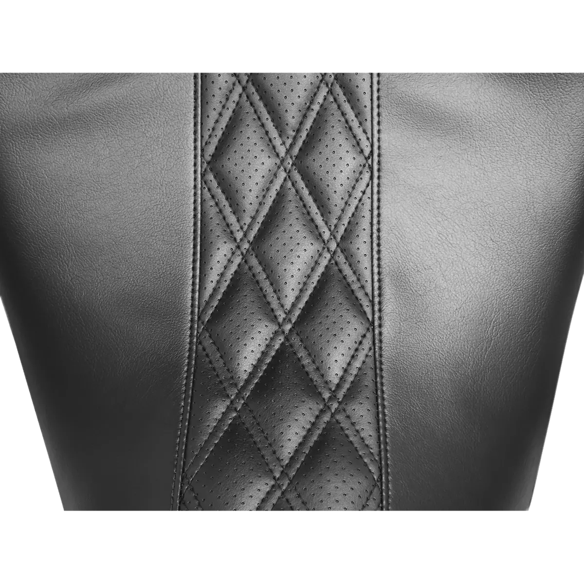 Le Pera Outcast Gt-2 Seat - Full-Length - W/O Backrest - Black Double Diamond - Perforated (Lk-987Gt2) Touring 08-23, Cvo 14 2