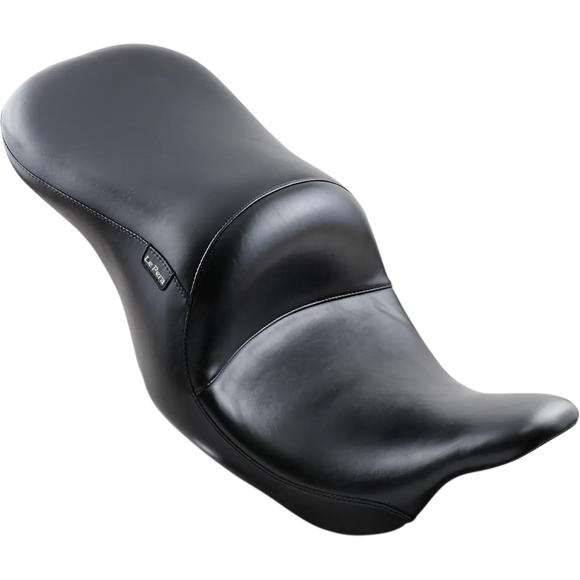 Le Pera Maverick Up-Front Seat - Without Backrest - Smooth - Black (Lku-957S) Touring 08-23 1