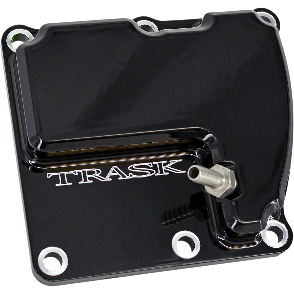 Trask Checkm8™ Vented Transmission Top Cover (Tm2041bk) - Softail 18-24, Touring 17-24 1