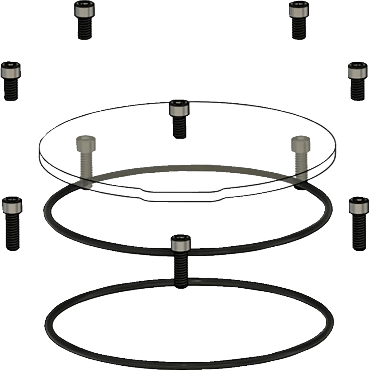 Trask Assault Derby Cover Repair Kit (Tm0041rk) - Cvo, Dyna, Softail, Touring 1