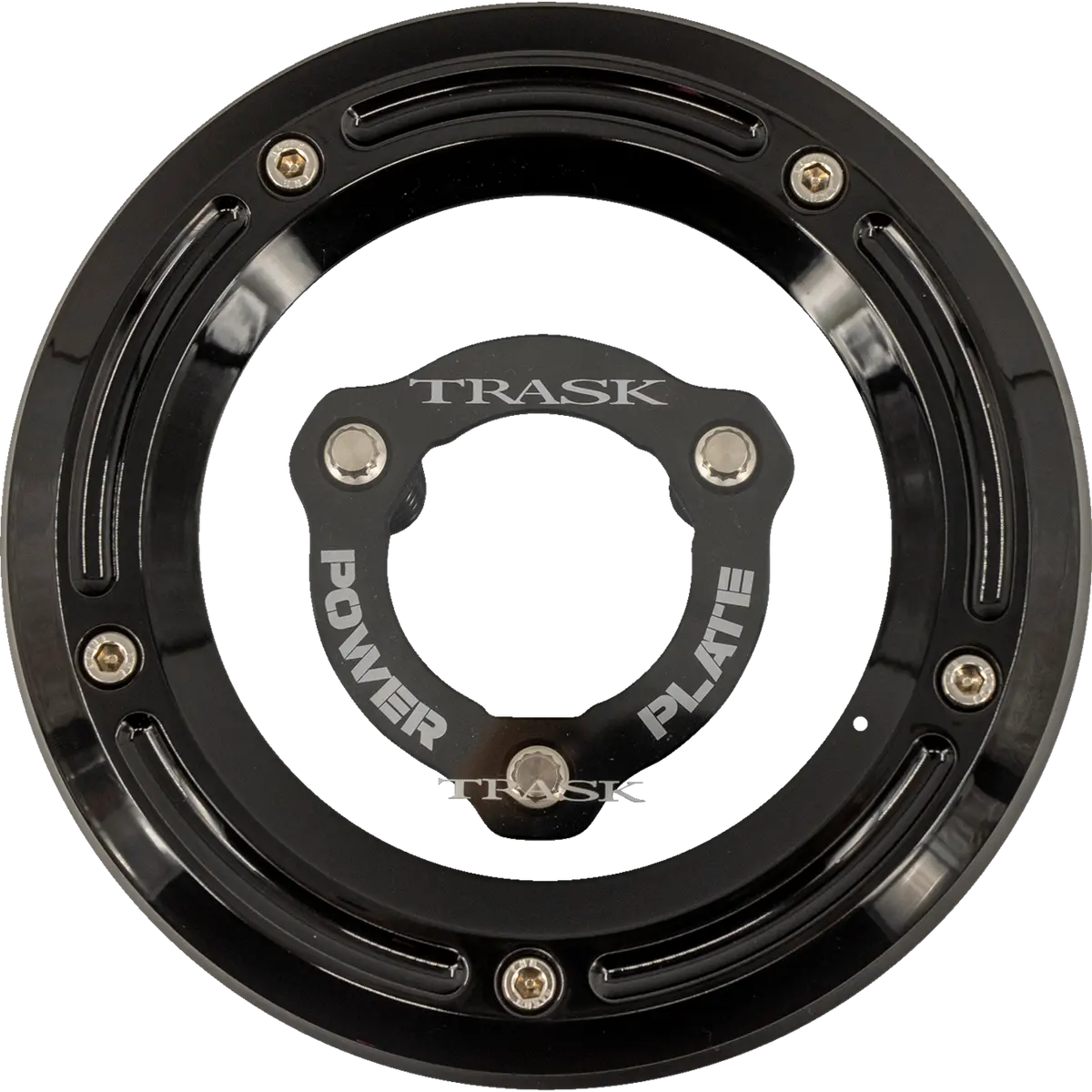Trask Derby Cover And Power Plate Kit (Tm0051bkbk) - Touring 17-25 1
