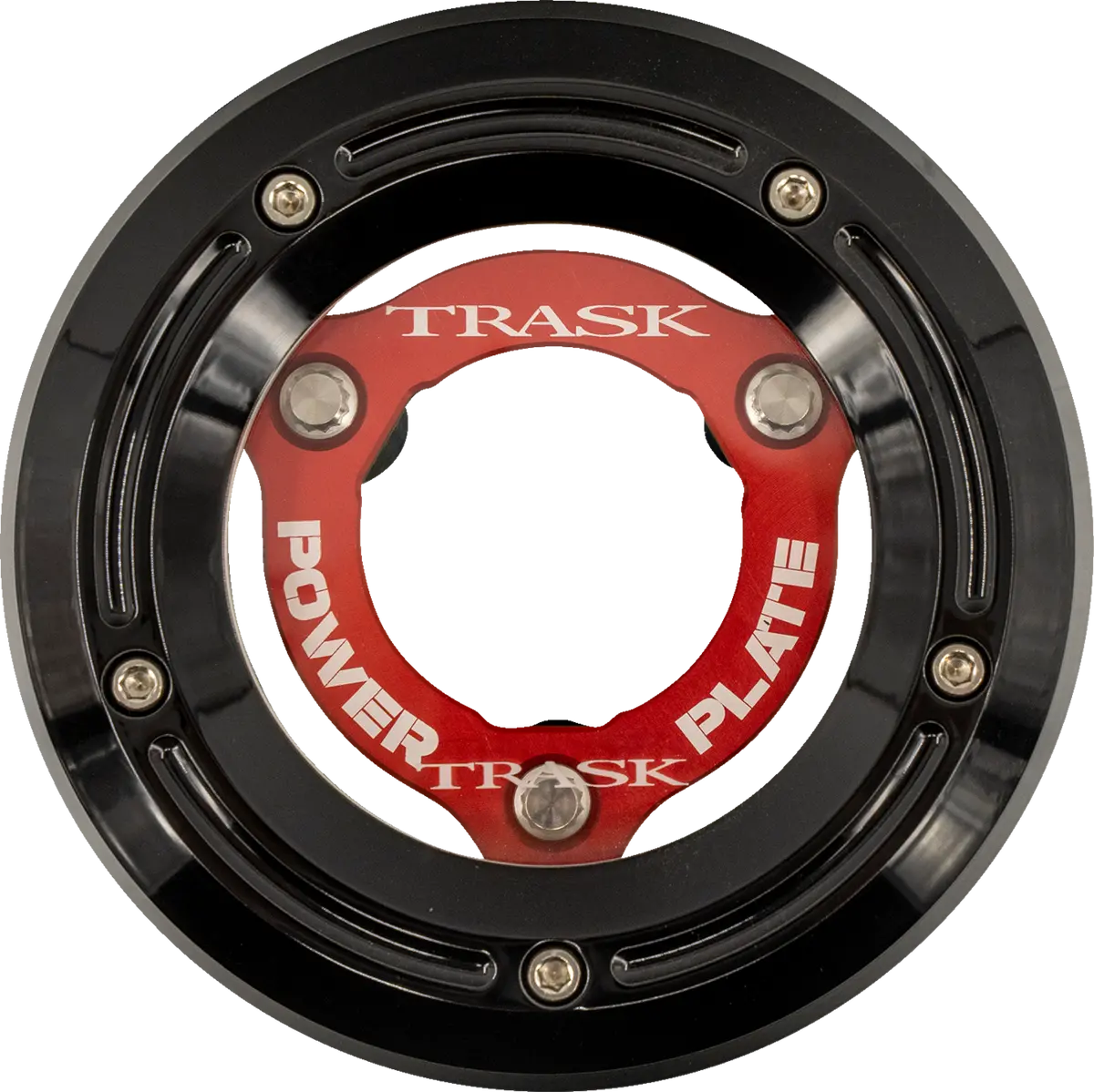 Trask Derby Cover And Power Plate Kit (Tm0052bkbk) - Softail 18-25 2