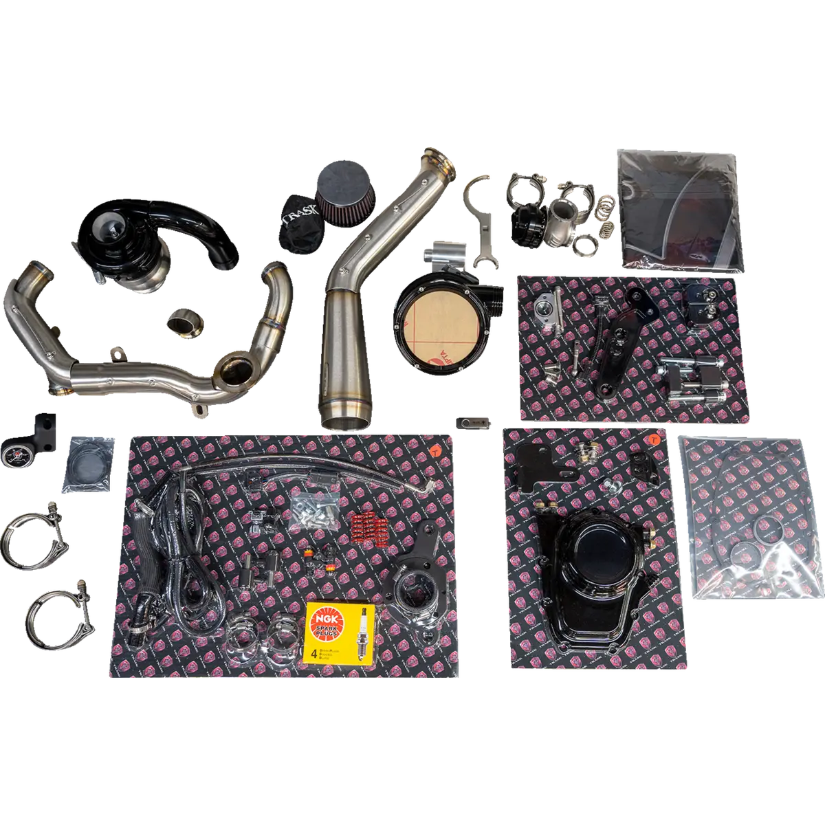 Trask Tornado Turbo Performance Kit (Tm7600) - Softail 18-23, Touring 17-23 1