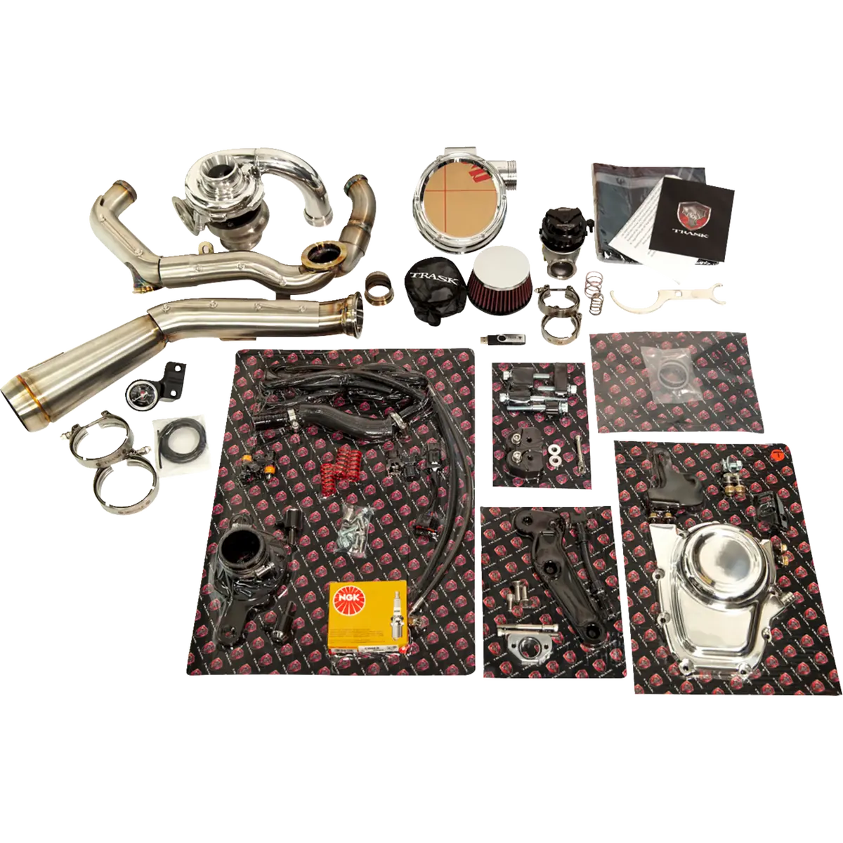 Trask Tornado Turbo Performance Kit (Tm7600) - Softail 18-23, Touring 17-23 2