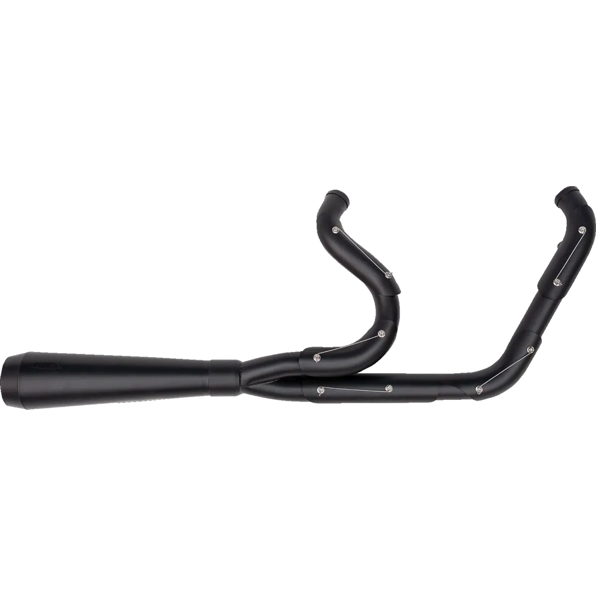 Trask 2-Into-1 Assault Exhaust System (Tm5021bkbk) - Dyna 91-05 1