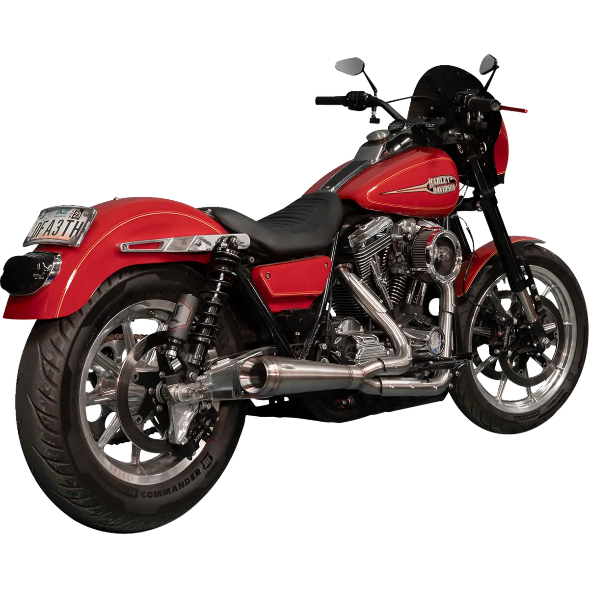 Trask Assault 2:1 Exhaust System (Tm5030) - Dyna, Softail, Touring, Fxrdg, Fxrs, Fxrt 1
