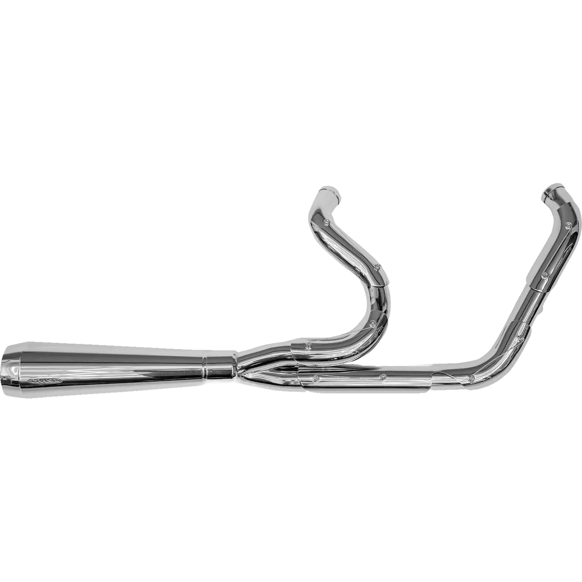 Trask 2-Into-1 Assault Exhaust System (Tm5060po) - Softail 01-17 1