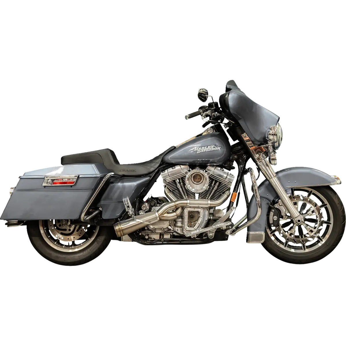 Trask 2-Into-1 Big Sexy Exhaust System (Tm5120) - Cvo 14, Touring 07-16 1
