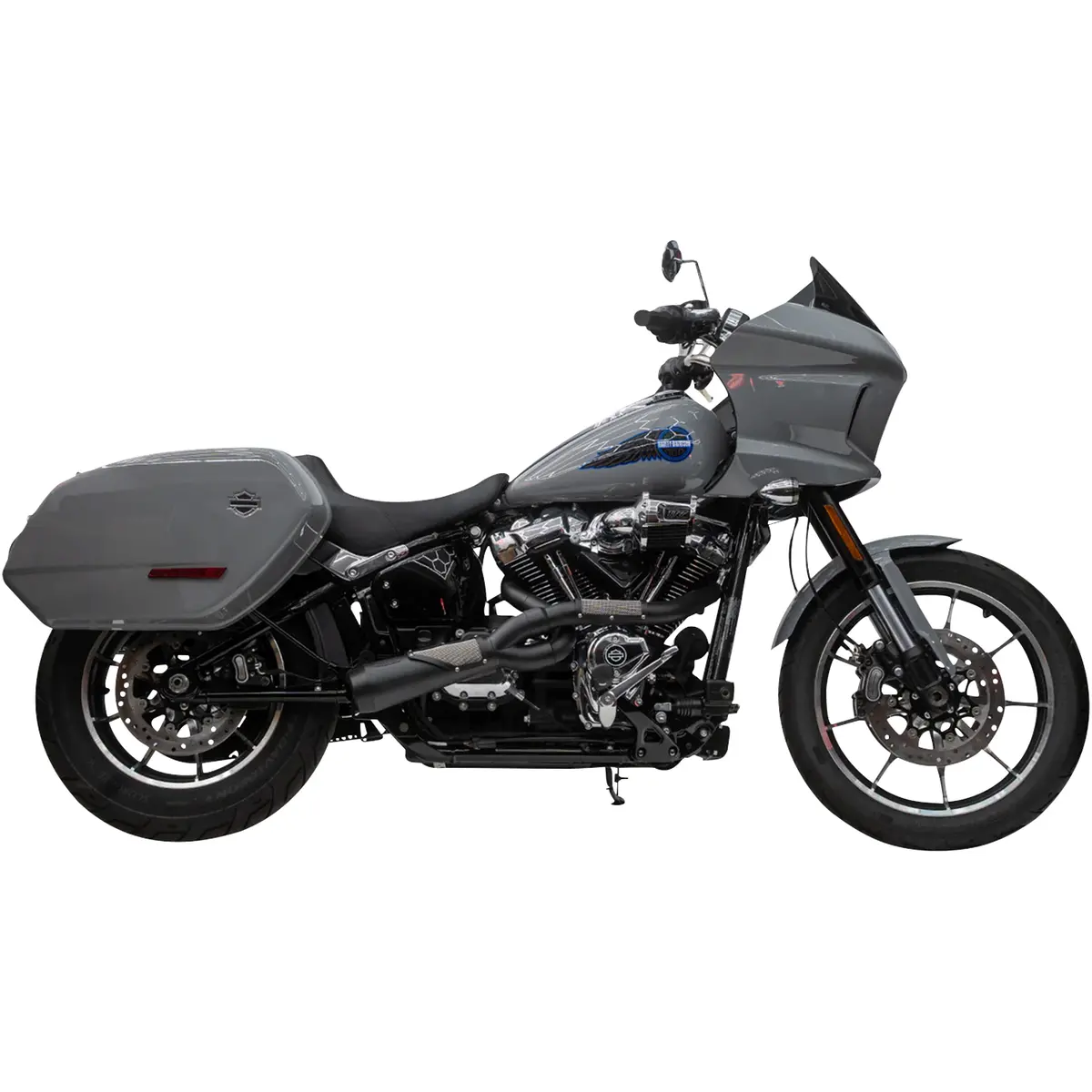Trask 2-Into-1 Big Sexy Exhaust System (Tm5132bk) - Softail 18-25 1