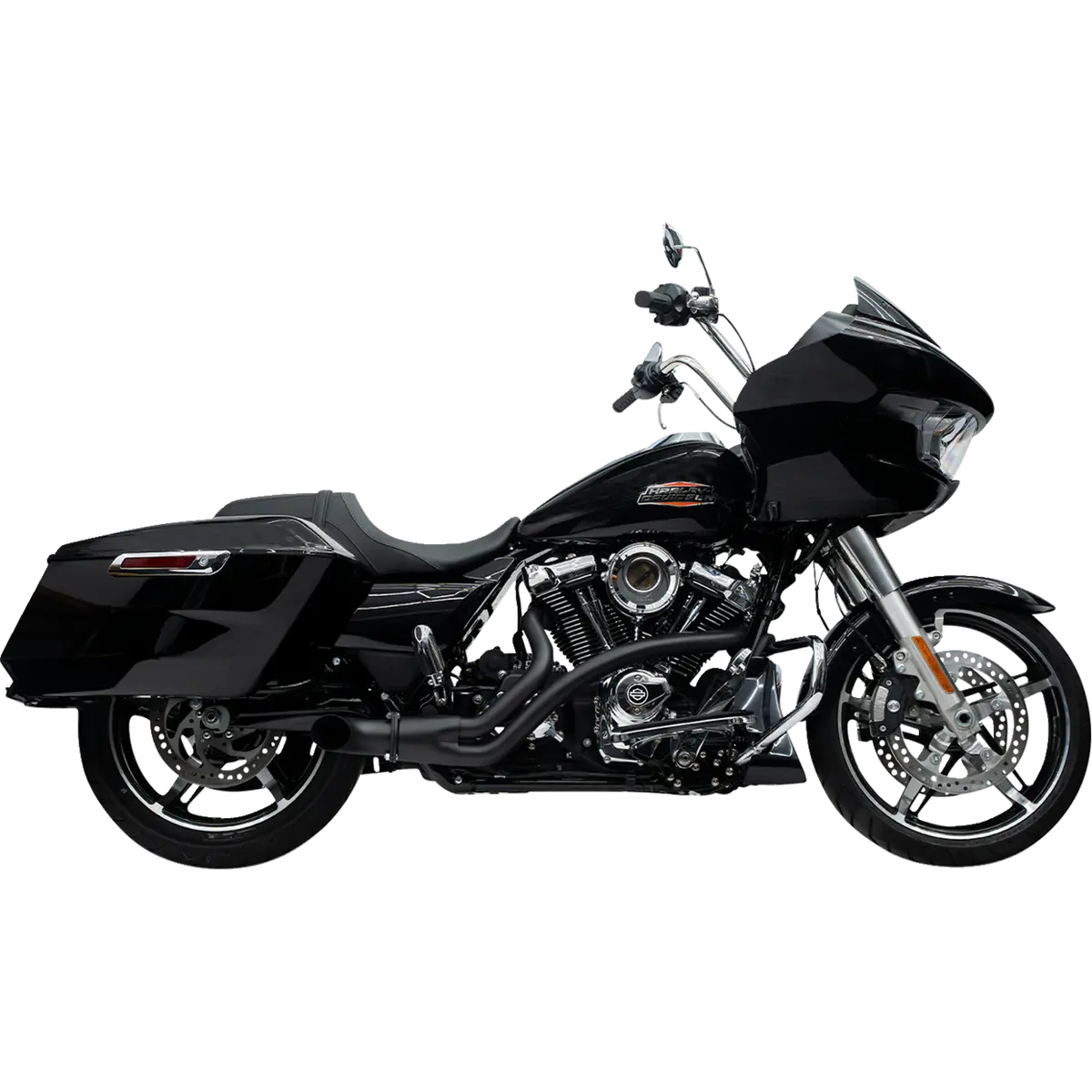Trask 2-Into-1 Bmf Exhaust System (Tm5765bk) - Touring 17-25 1