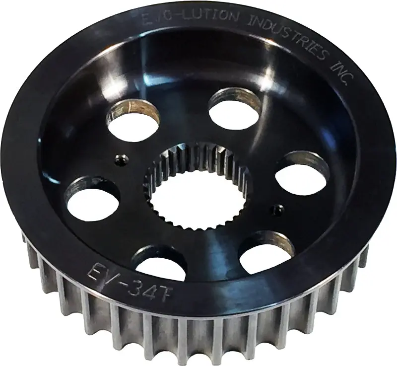 Evolution Industries - *Steel* Power-Drive Transmission Pulleys - '85 To Present Big Twin 1