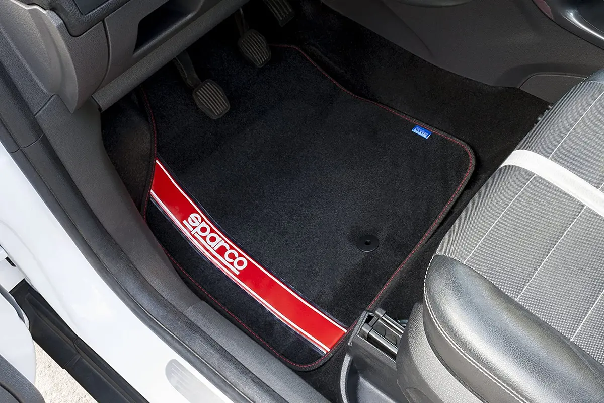 Tapetes Para Automóvel Sparco New Strada, Vermelho 2