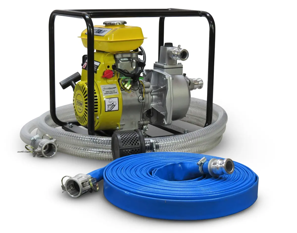 Titan 25Mm Water Pump + Hose Kit 1