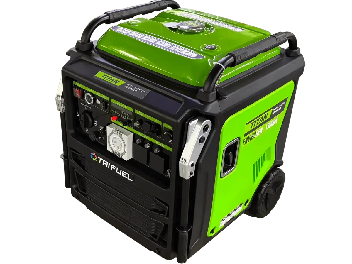 Titan 11Kw Petrol-Lpg-Ng Inverter Generator Remote Start 1