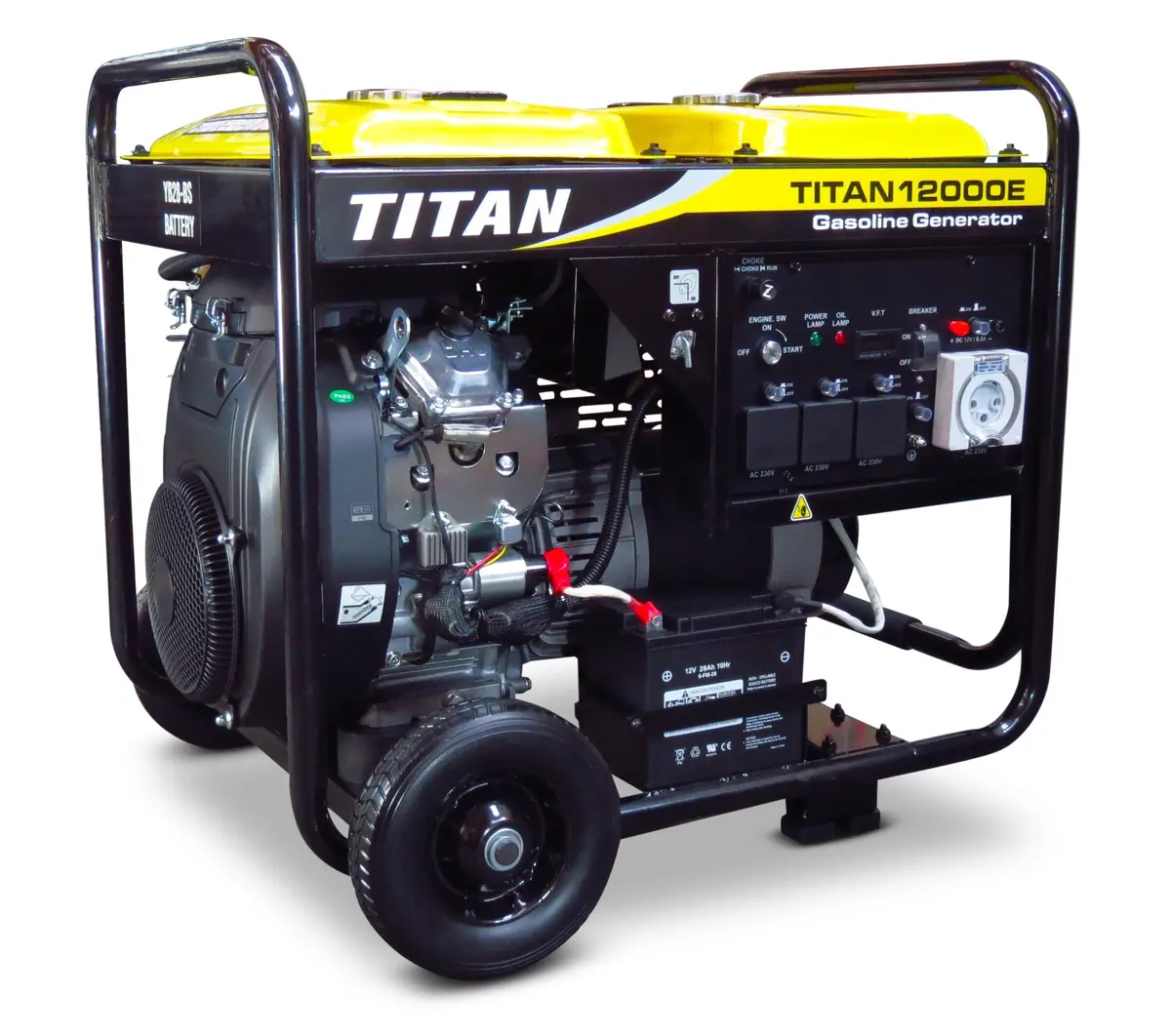Titan 12000E 11Kw Petrol Generator 1