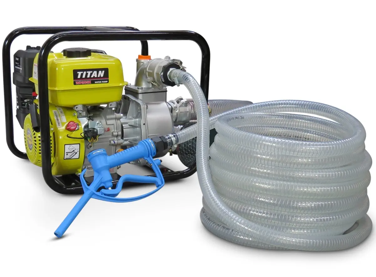 Titan 50Mm Pump + Calf Milk Hose Kit 1