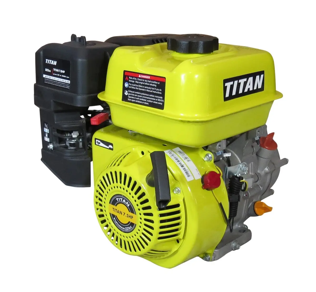 Titan 7.5Hp 2:1 Reduction, Centrifugal Clutch Engine 1