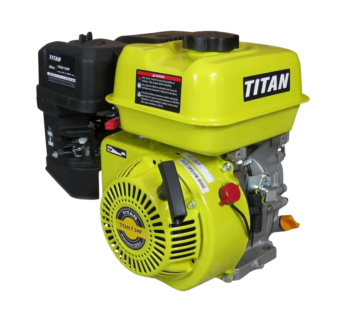 Titan 7.5Hp Engine 1