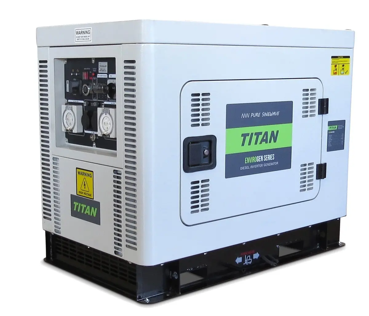 Titan Envirogen 15000Id Diesel Inverter Generator Single-Phase And 3-Phase 1