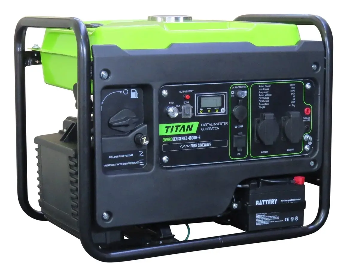 Titan Envirogen 4800Ie Inverter Generator Electric Start 1