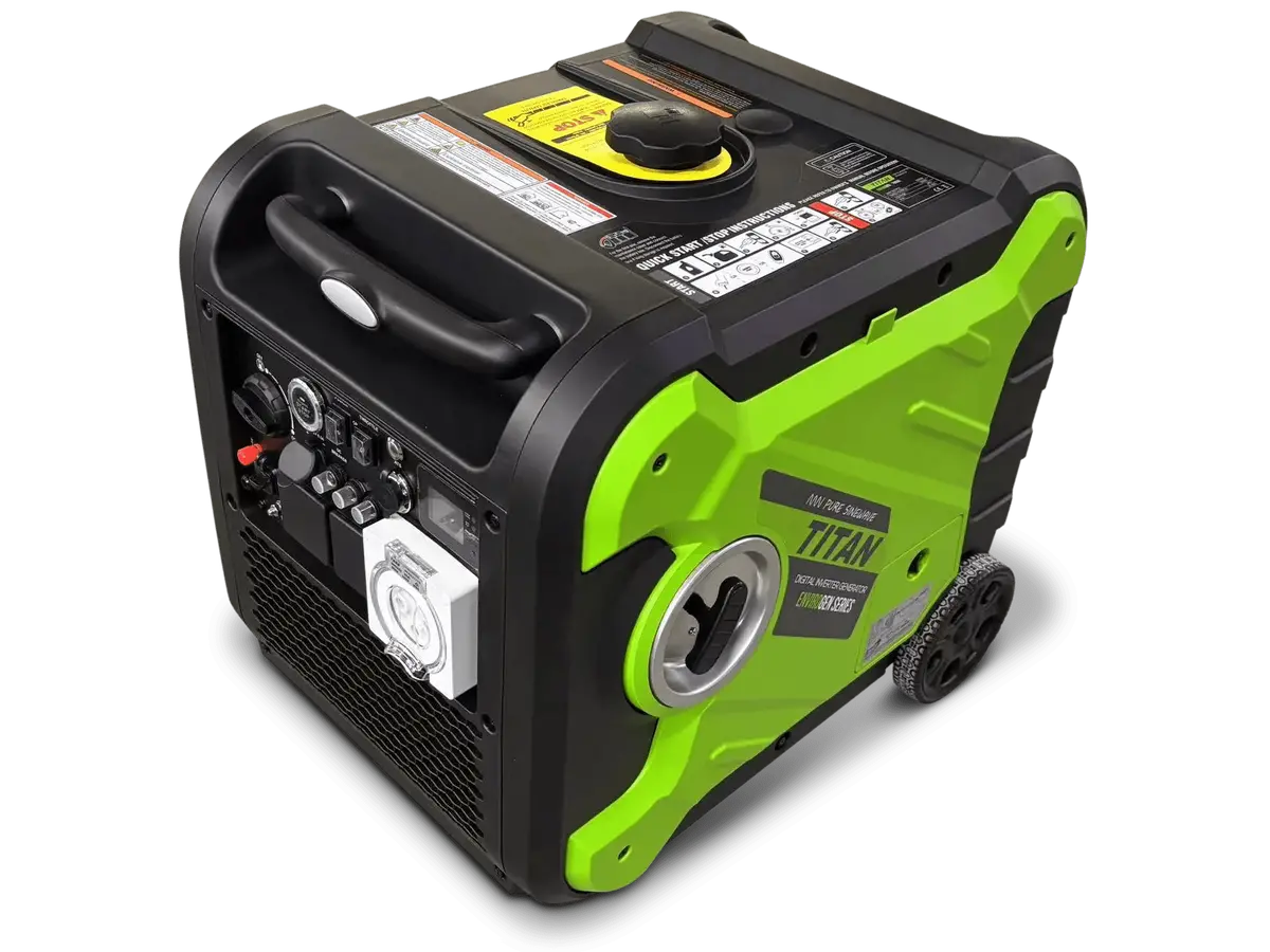 Titan Envirogen 7800Ie Inverter Generator 6.5Kw Remote Start 1