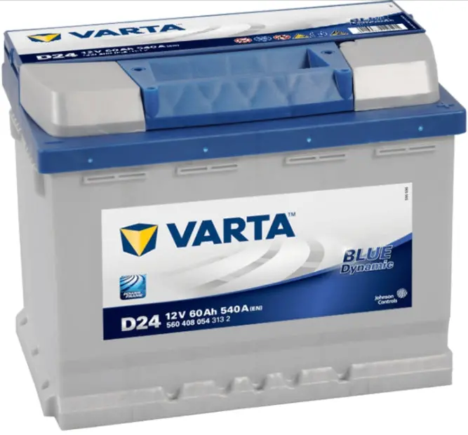 Varta Blue Dynamic 60Ah Car Battery - High Performance 1