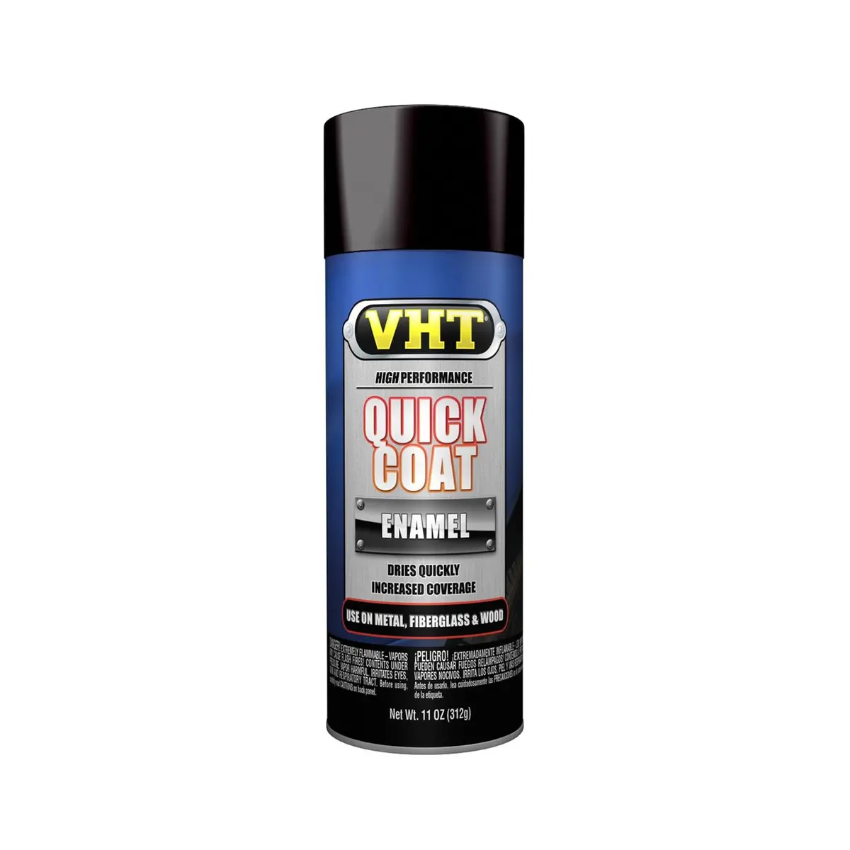 Vht Quick Coat Enamel Spray Paint Gloss Black 312G - Sp504 1