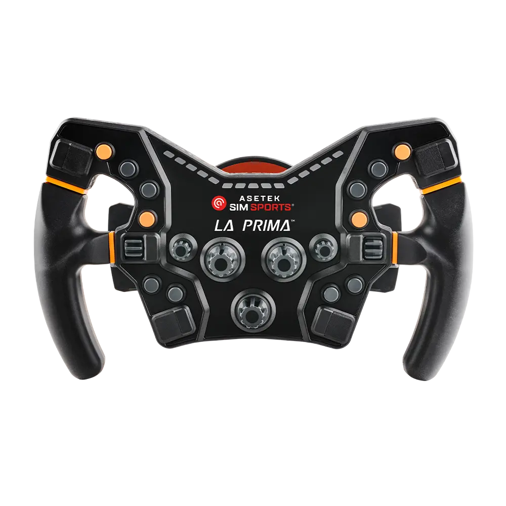 Volante Formula La Prima Asetek Simsports 1