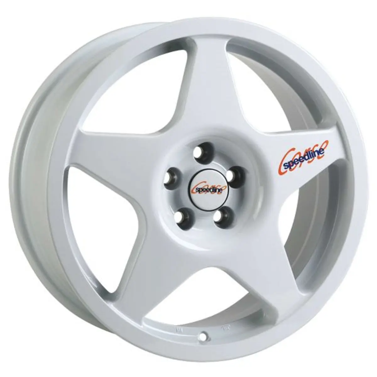 7X17 Speedline Challenge White 1