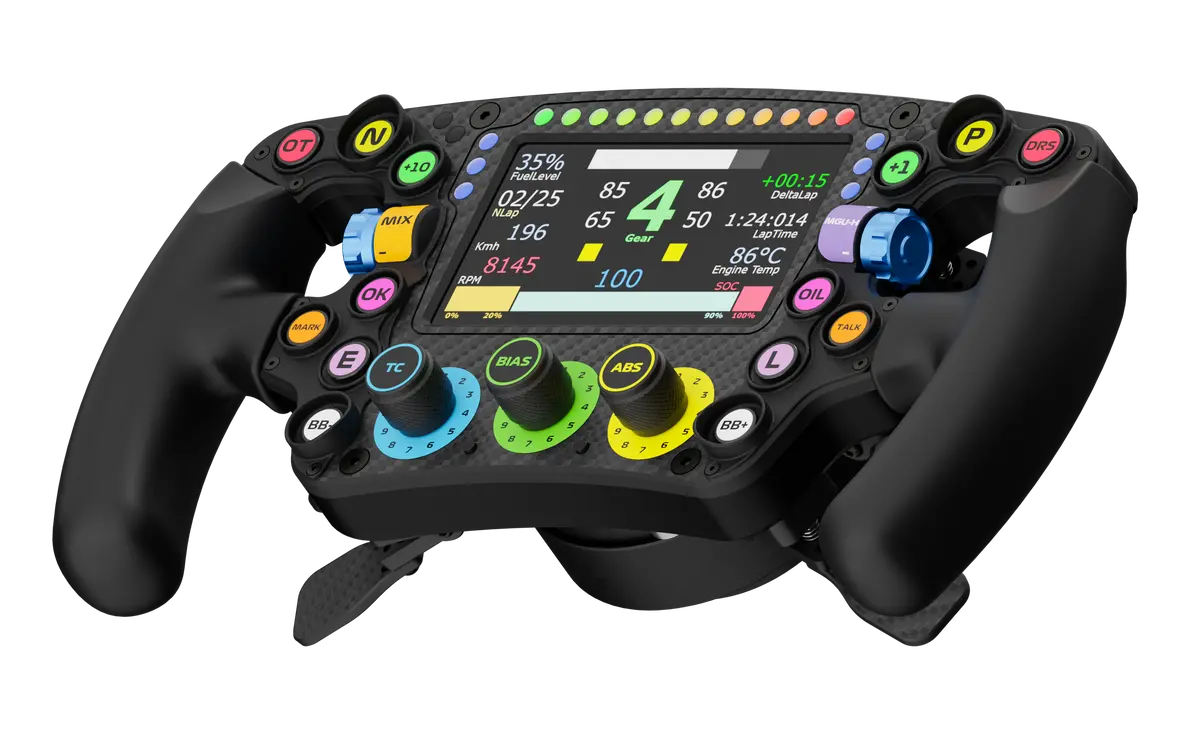 Volante Xf1 Sport-Usb Shifter + Embrague + Opcional Qr Moza 2