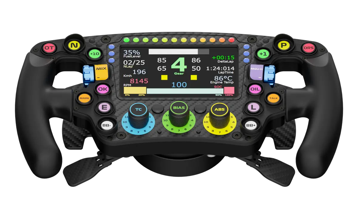 Volante Xf1 Sport-Usb Shifter + Embrague + Opcional Qr Moza 1