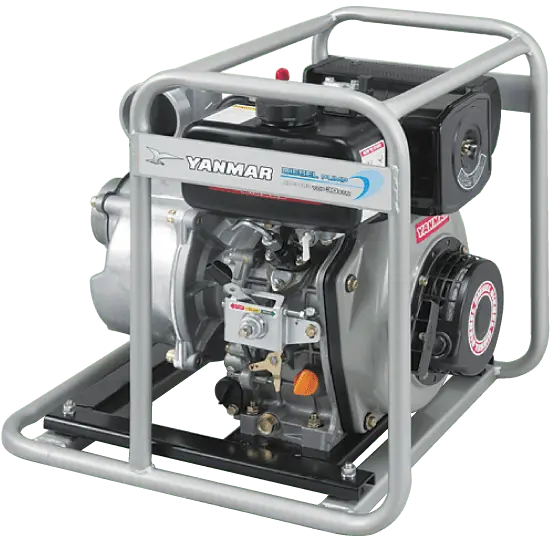 Yanmar 4" Semi Trash Pump Electric Start 1