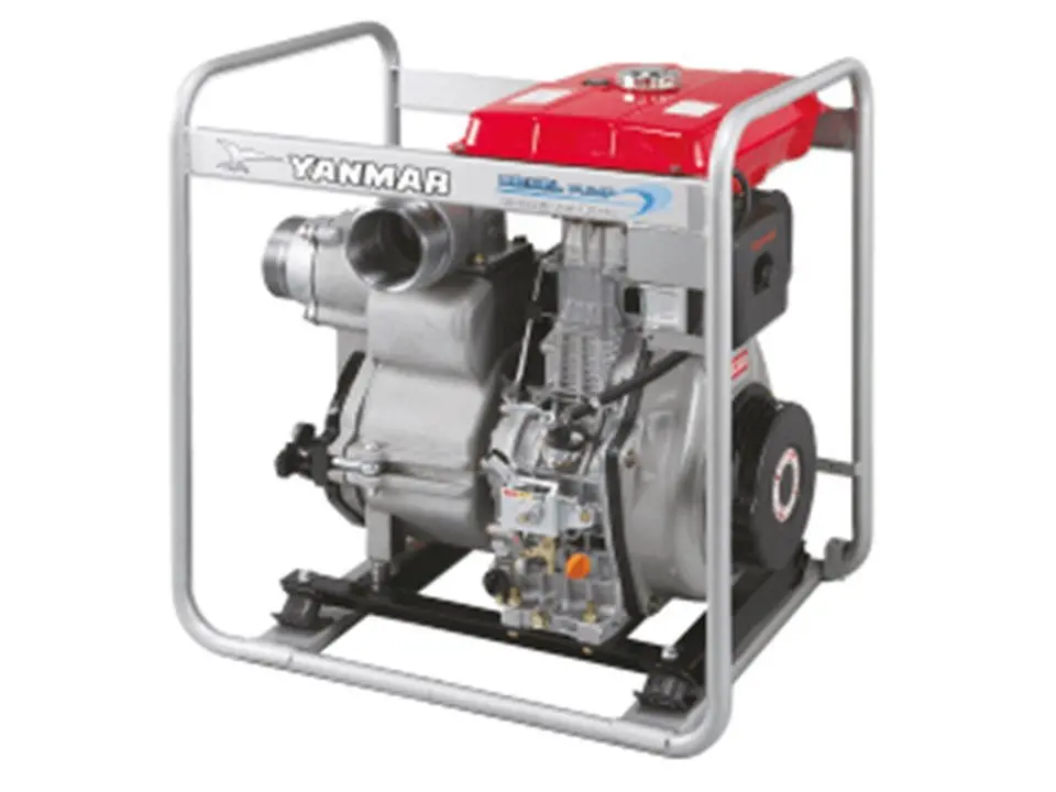 Yanmar 4" Trash Pump Electric Start 1