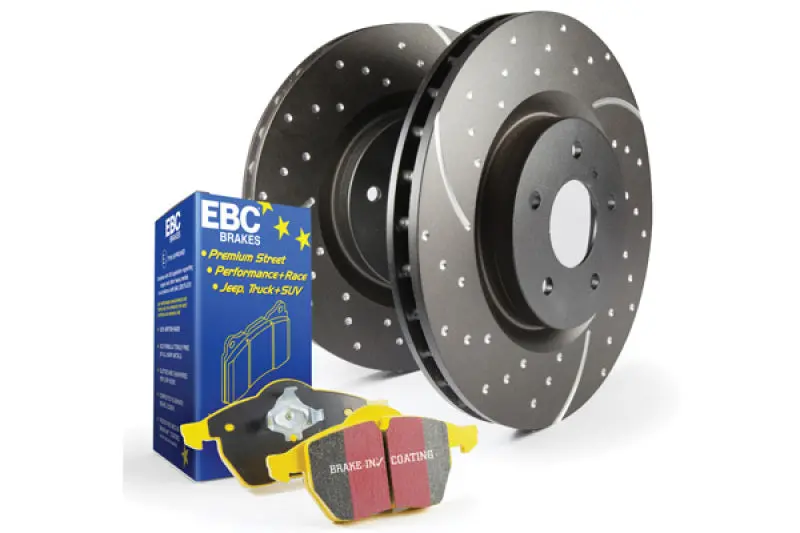 Ebc Yellowstuff S5 Brake Kit – High-Performance Pads & Gd Series Rotors 1