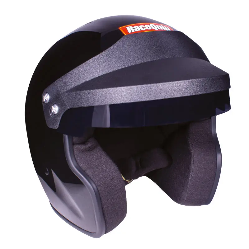 Racequip Of20 Sa2020 Gloss Black Racing Helmet — Xl Size 1