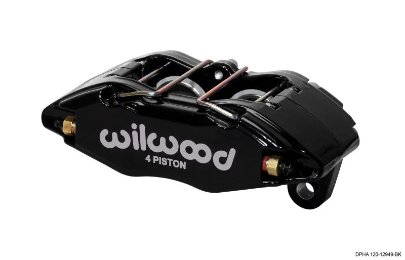 Wilwood Dynapro Caliper – Black Powder-Coated, 1.62" Pistons, .83" Rotor Thickness, Honda/Acura Fit 1