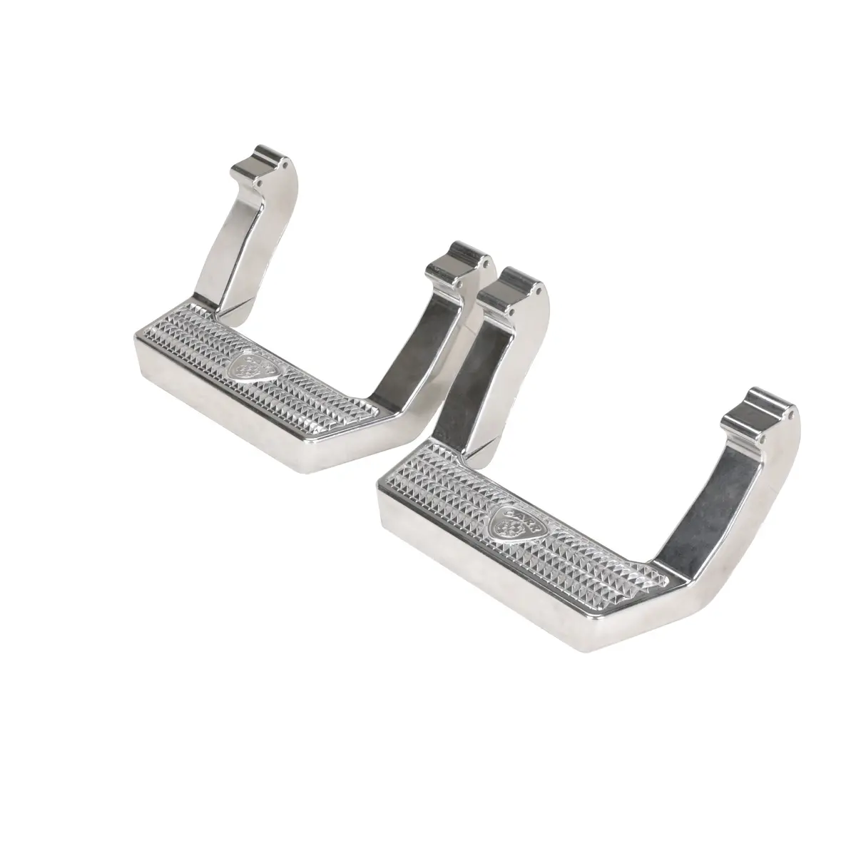 Carr Xm3 Polished Side Step Assist Kit – Pair, For Light-Duty Trucks And Suvs 1
