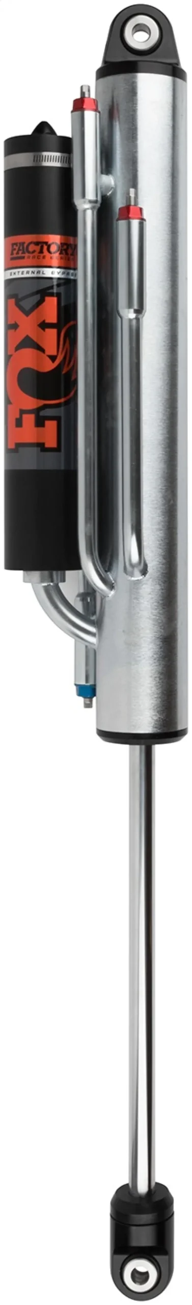 Fox 4.0 Factory Series Bypass Shock – 16" Stroke, 5-Tube Reservoir, 1-1/8" Shaft, 32/70 Rebound Compression, Black Finish 1
