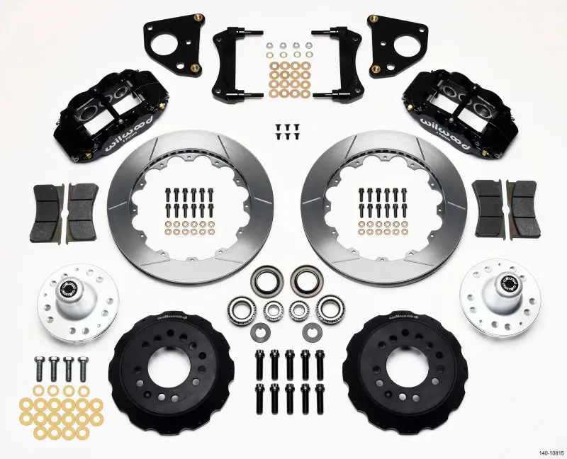 Wilwood Narrow Superlite 6R Front Hub Kit – 12.88" Rotor, Compatible With 1962–1972 Cdp B/E-Body Drum Brakes 1