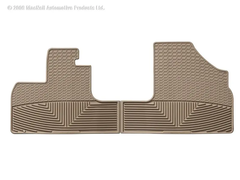 Weathertech 05-10 Honda Odyssey Front Rubber Mats - Tan 1