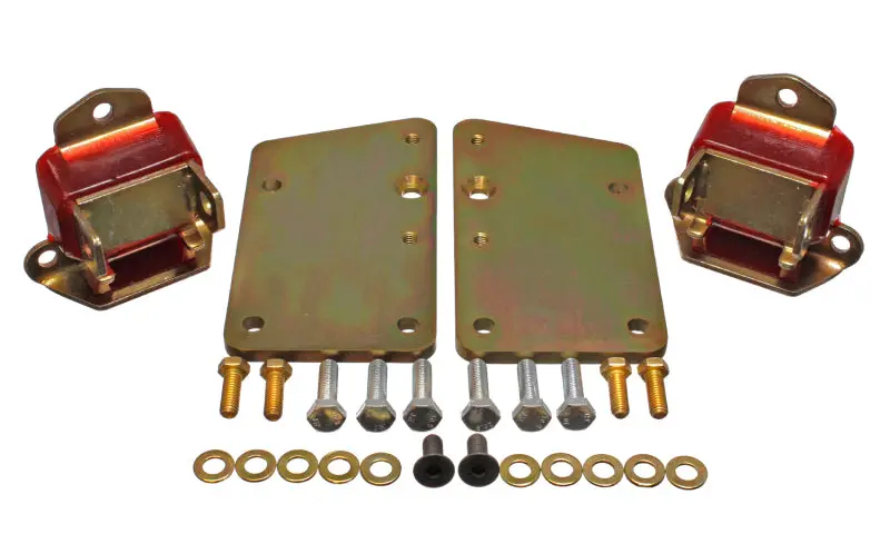 Energy Suspension Ls Engine Mount Kit – Red Polyurethane 1
