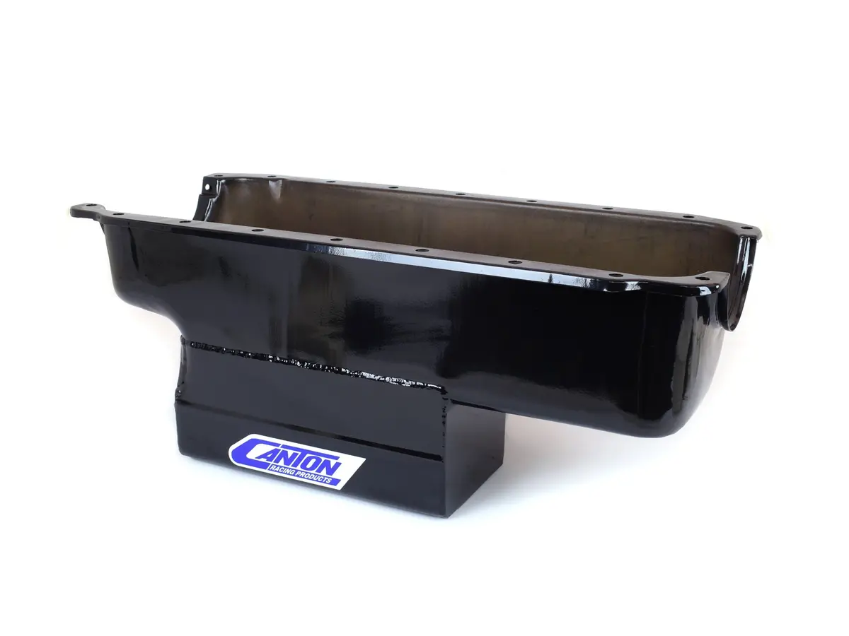 Canton Racing 360Ci Small-Block Mopar Oil Pan – Street/Strip Use, Black Finish 1
