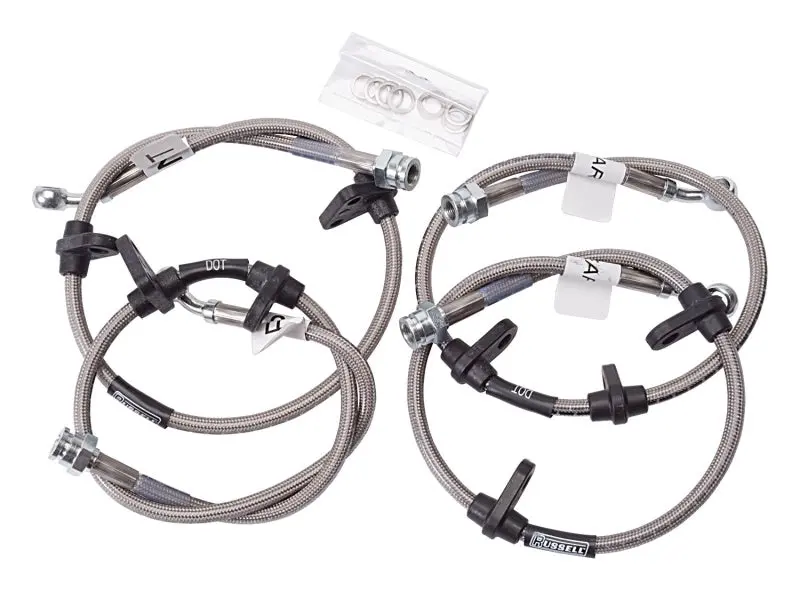 Russell Performance Stainless Steel Brake Line Kit For 1988–1991 Honda Civic Ex/Si & Crx Si 1