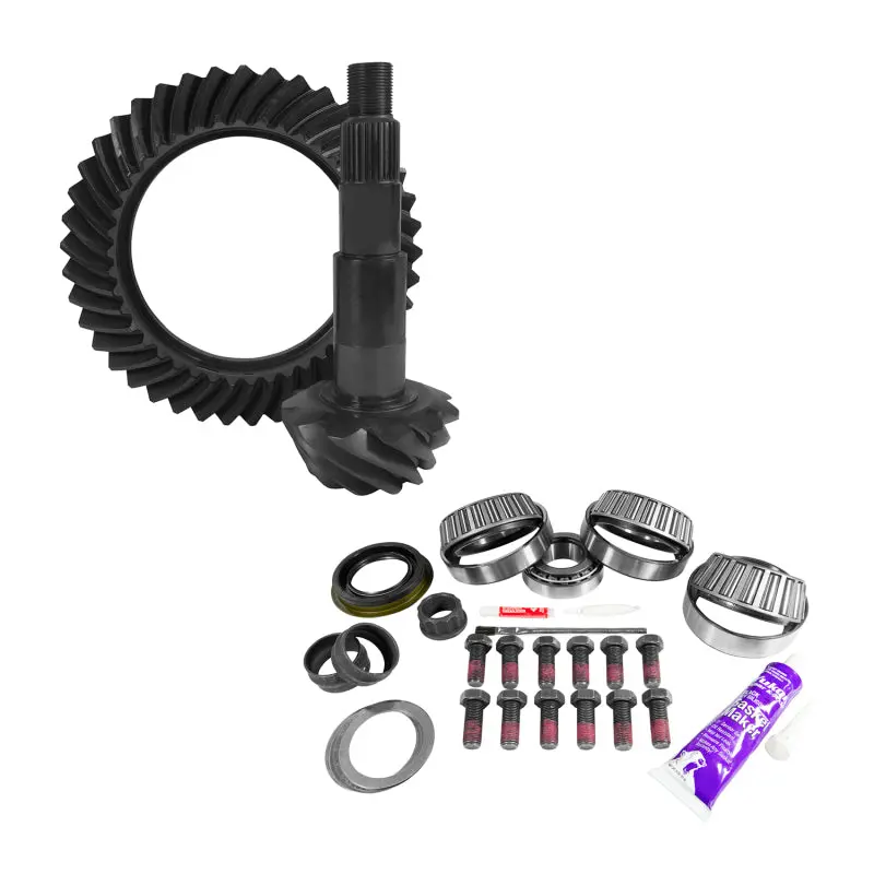 Yukon 11.5In Aam 3.73 Rear Ring & Pinion Install Kit 4.125In Od Pinion Bearing 1