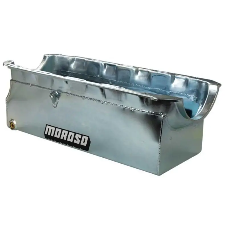 Moroso Straight-Box Sump Aluminum Oil Pan For Gm Big Block Chevy Stroker Applications 1