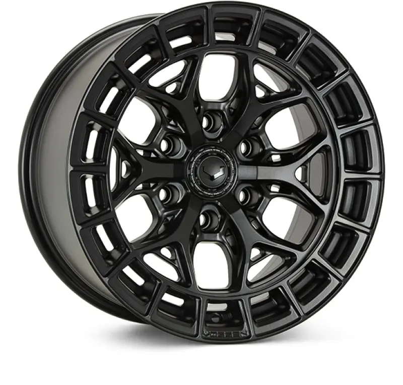 Vossen Hfx-1 Satin Black Wheel – 17X8.5", 6X130Mm Bolt Pattern, Et35 Offset, 84.1Mm Center Bore 1